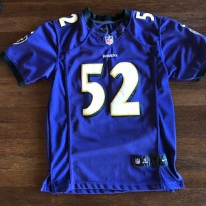 Women’s Purple/black/white Ray Lewis Jersey